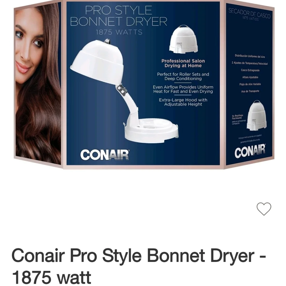 NIB Conair Pro Style Bonnet Dryer